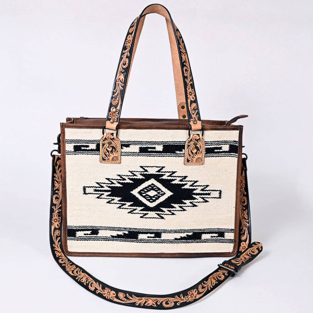 ADBG1033A Tote Genuine Western Leather Women Bag