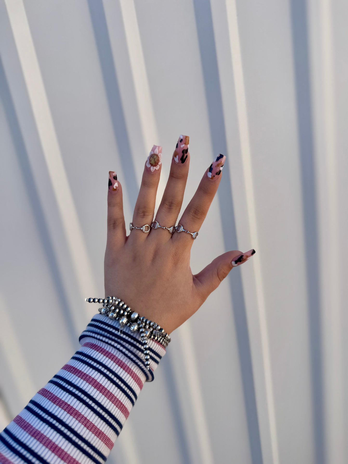 Sterling Silver Snaffle Bit Ring