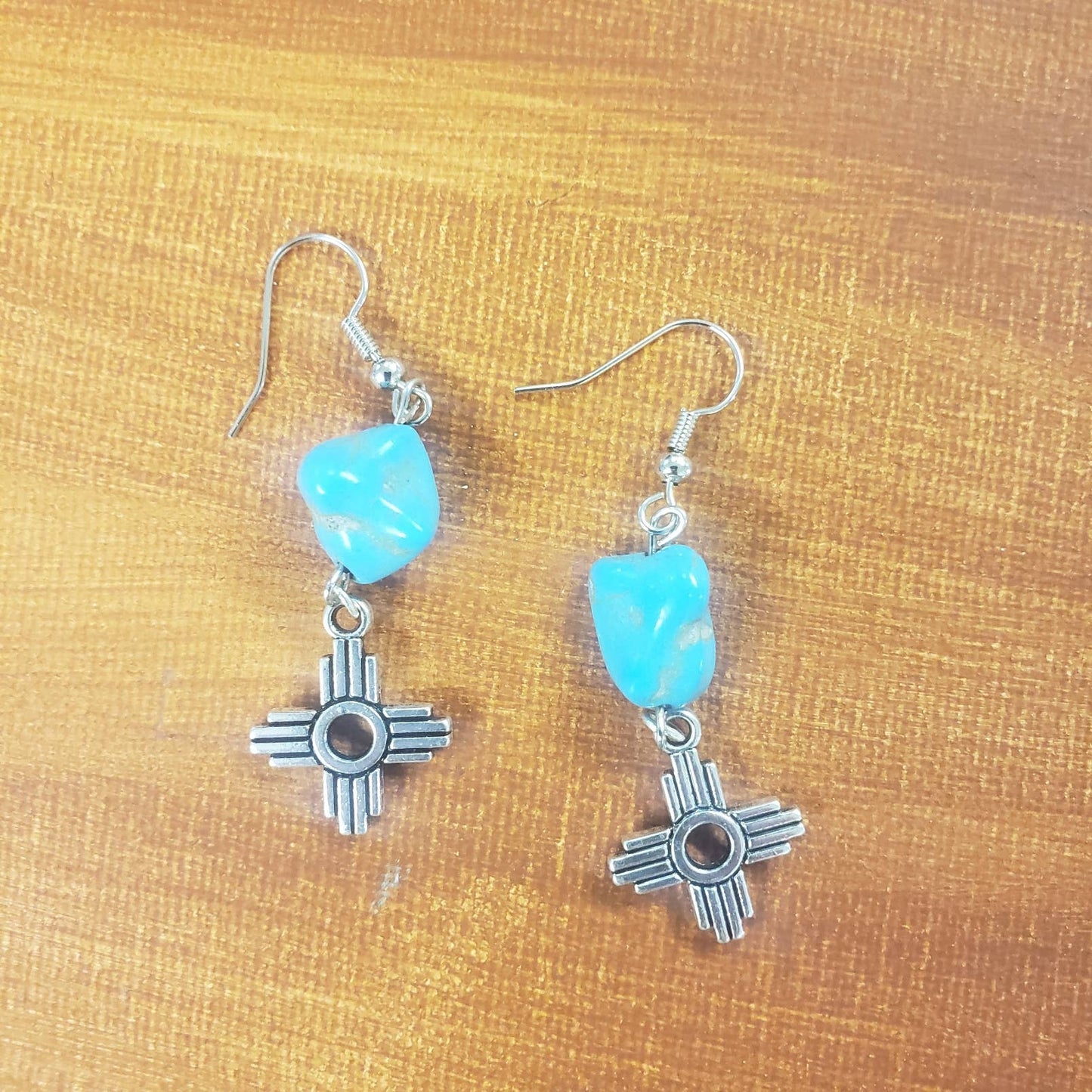 Zia Turquoise Beaded Earring