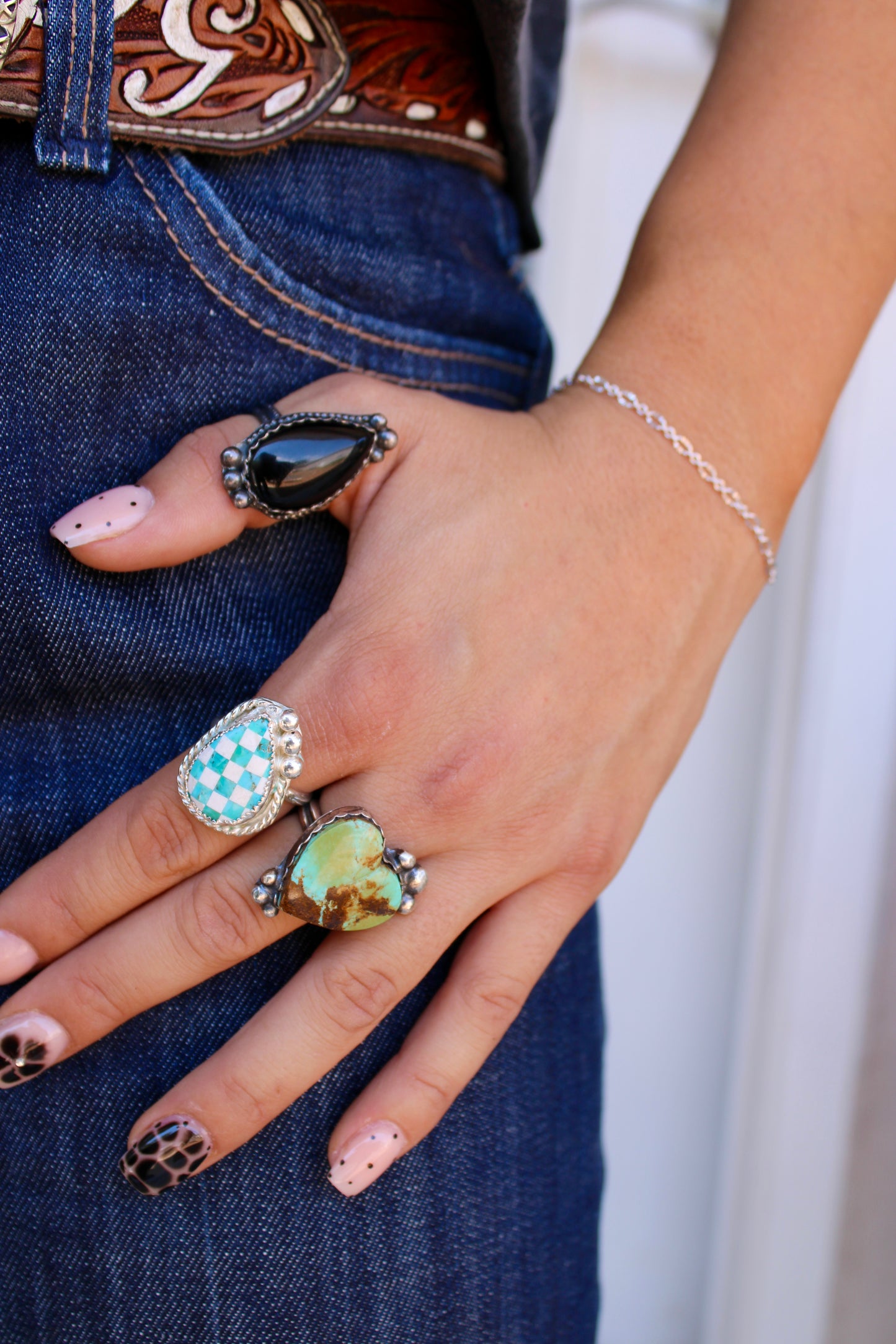 One-of-a-Kind Sterling Silver Rings