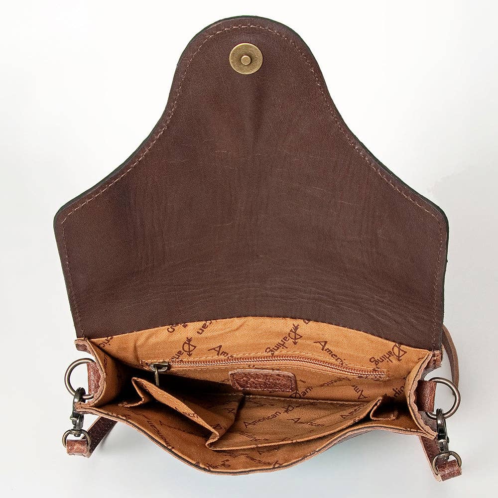 ADBG826B Crossbody Genuine Western Leather Women Bag