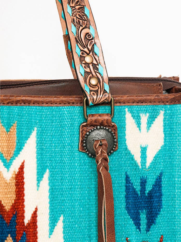ADBG1033A Tote Genuine Western Leather Women Bag