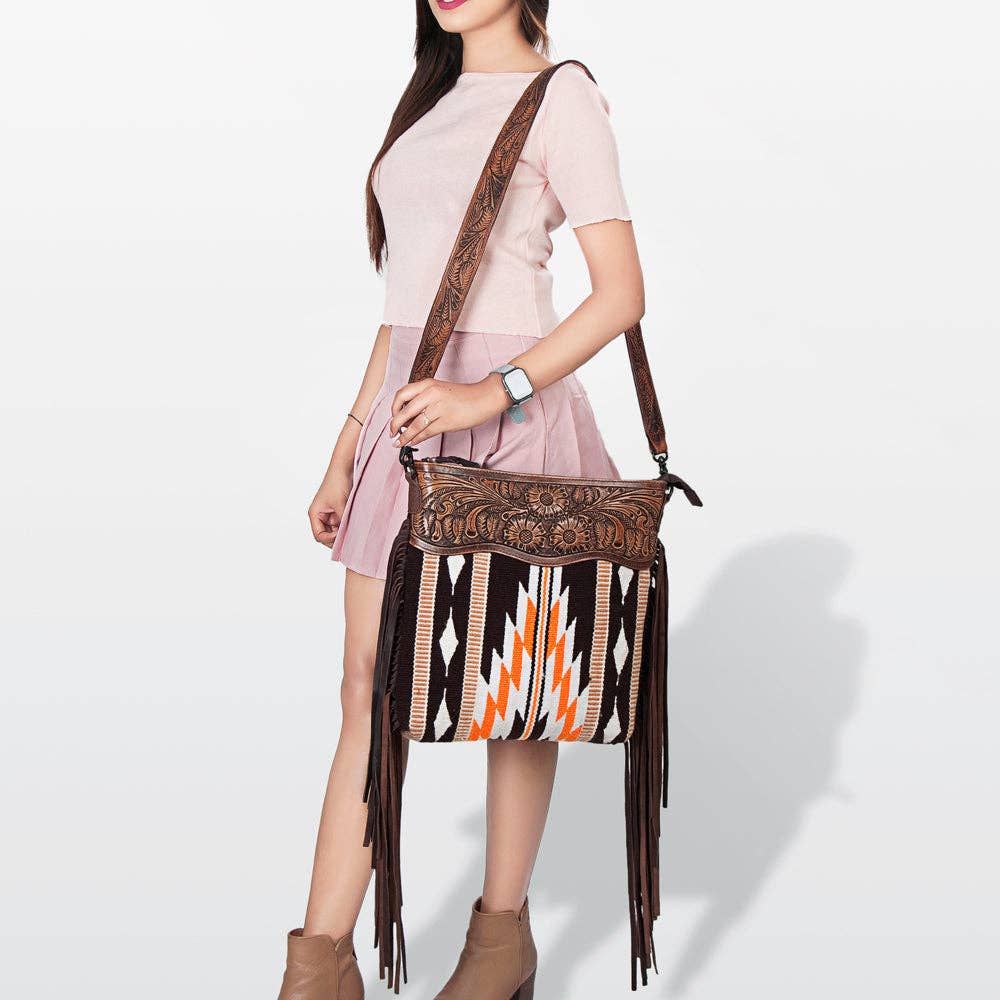 ADBGZ680 Crossbody Genuine Western Leather Women Bag