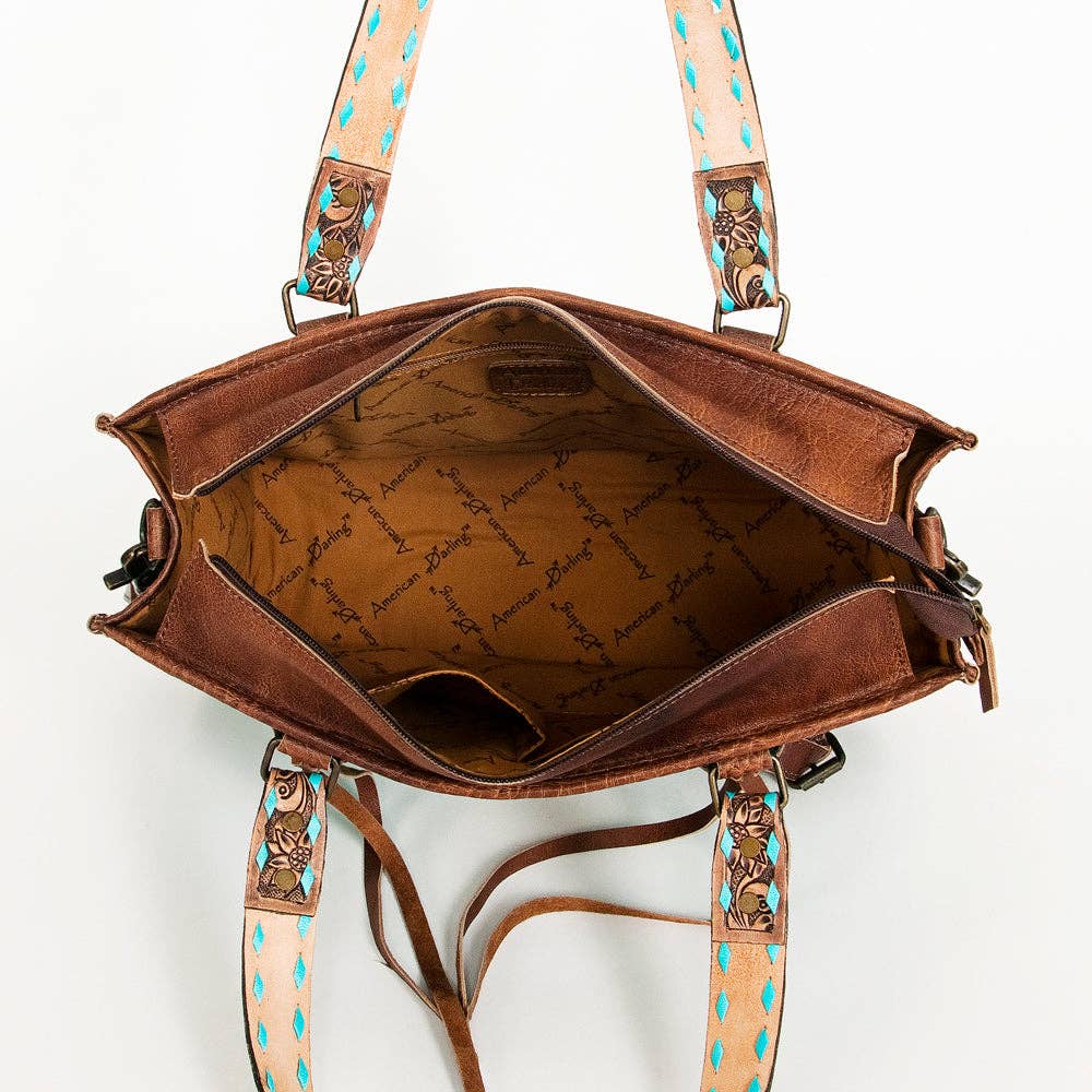 ADBG1033A Tote Genuine Western Leather Women Bag