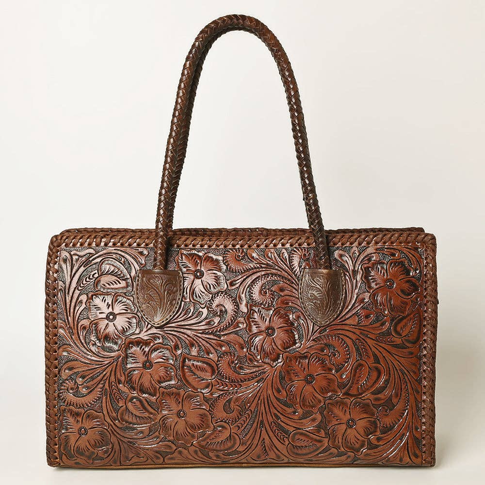 KBG319B Tote Genuine Leather women bag western Bag