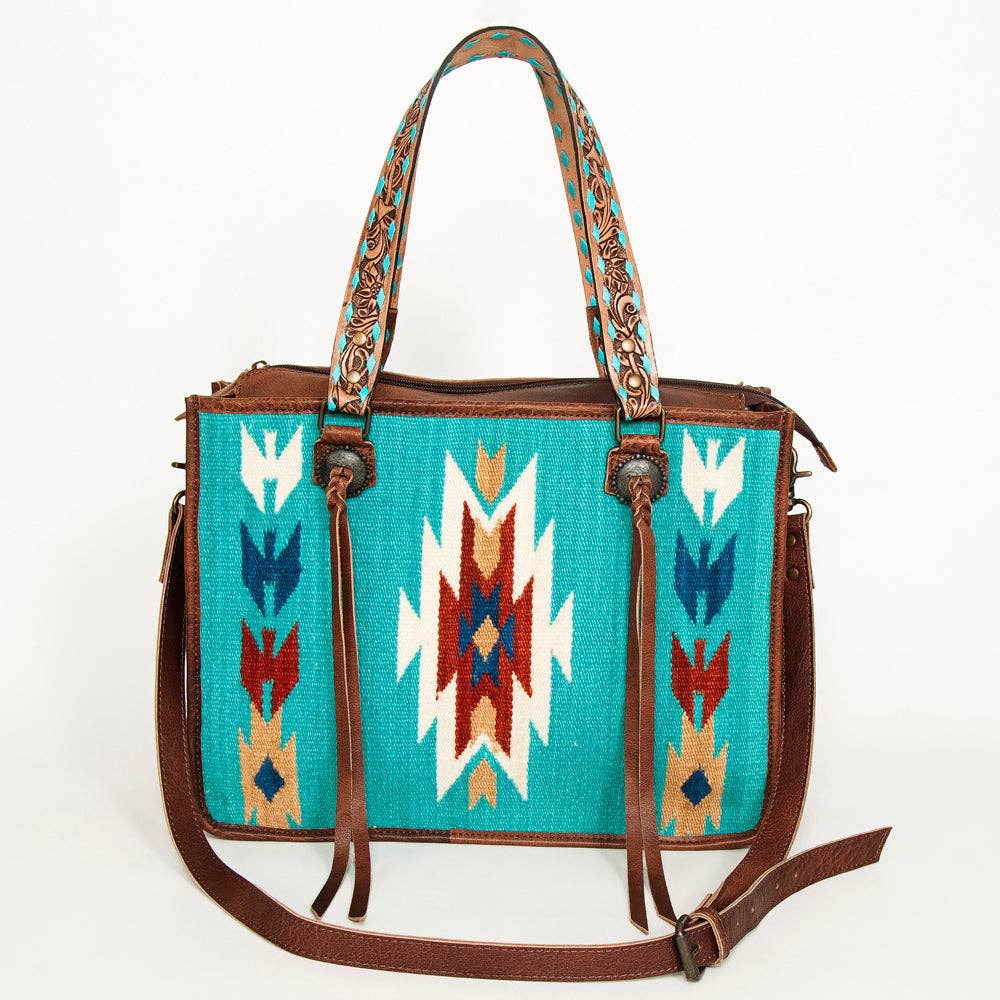 ADBG1033A Tote Genuine Western Leather Women Bag