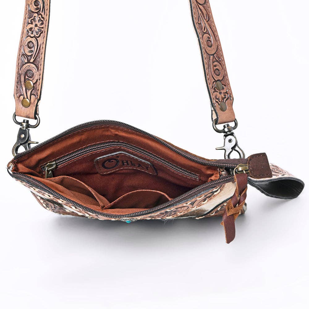 KBG250 Crossbody Genuine Leather women bag western Bag