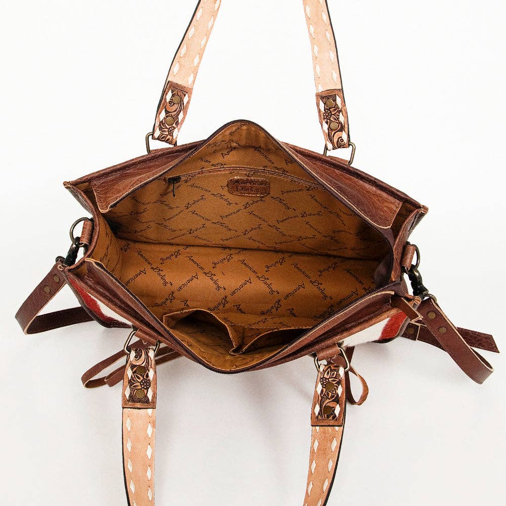 ADBG1033A Tote Genuine Western Leather Women Bag