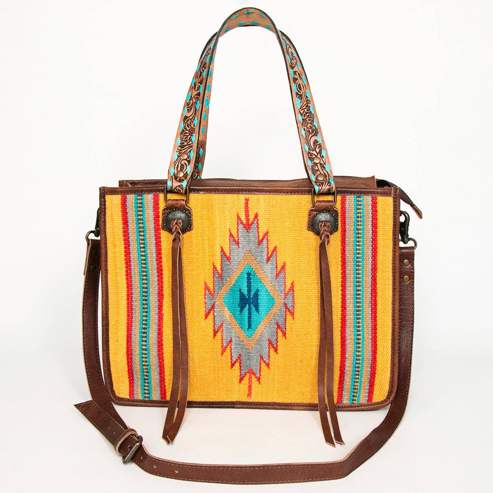 ADBG1033A Tote Genuine Western Leather Women Bag