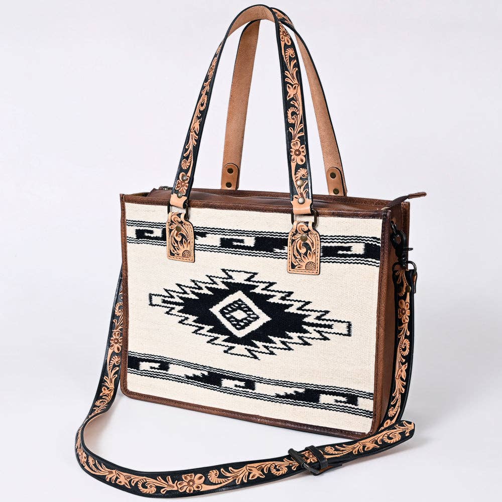 ADBG1033A Tote Genuine Western Leather Women Bag