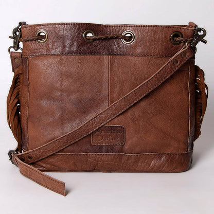 ADBG836A Bucket Genuine Western Leather Women Bag