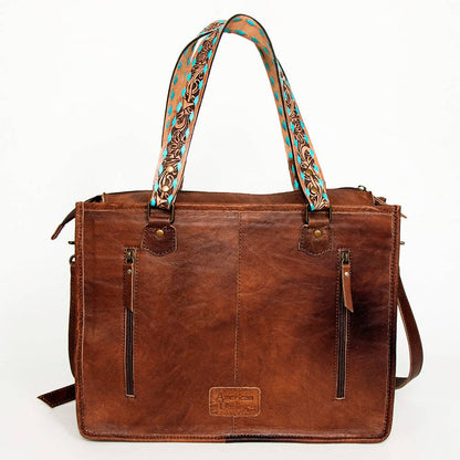 ADBG1033A Tote Genuine Western Leather Women Bag