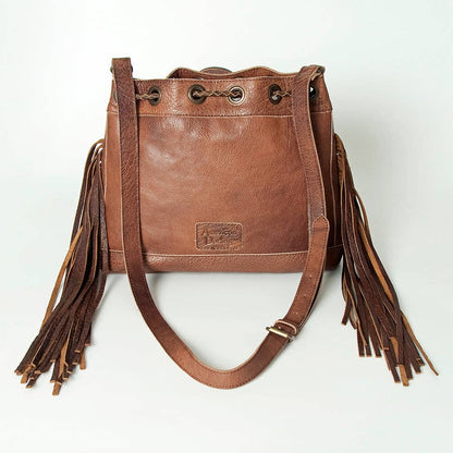 ADBG836A Bucket Genuine Western Leather Women Bag