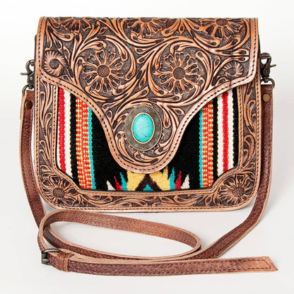ADBG826B Crossbody Genuine Western Leather Women Bag
