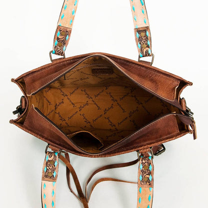 ADBG1033A Tote Genuine Western Leather Women Bag