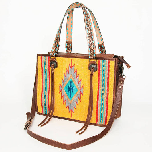 ADBG1033A Tote Genuine Western Leather Women Bag