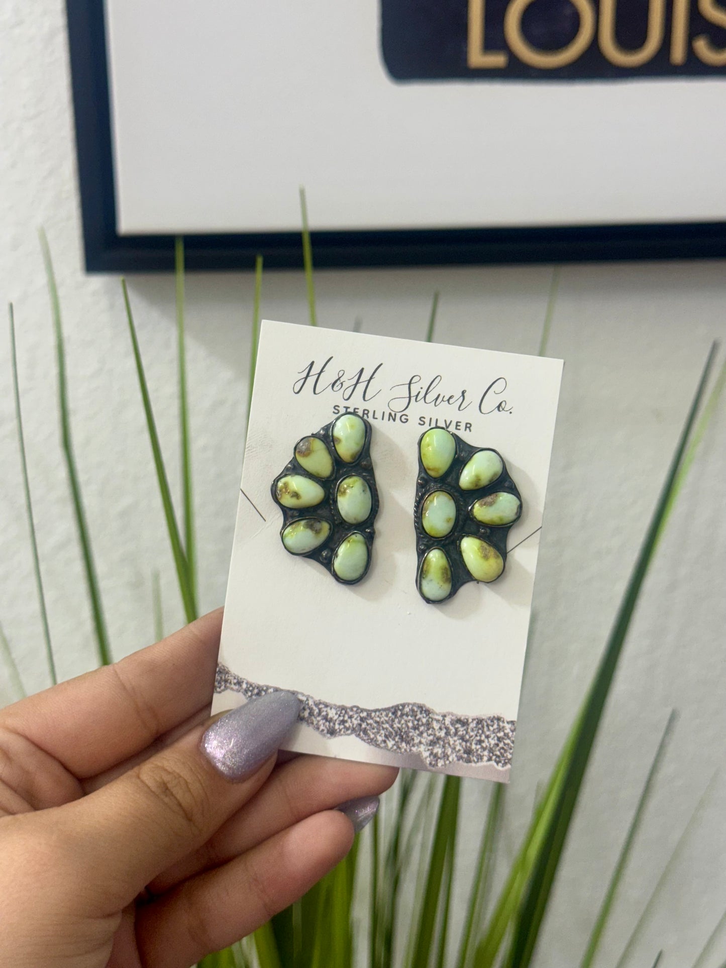 Pre Order Palomino Half Cluster Studs Large