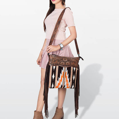 ADBGZ680 Crossbody Genuine Western Leather Women Bag