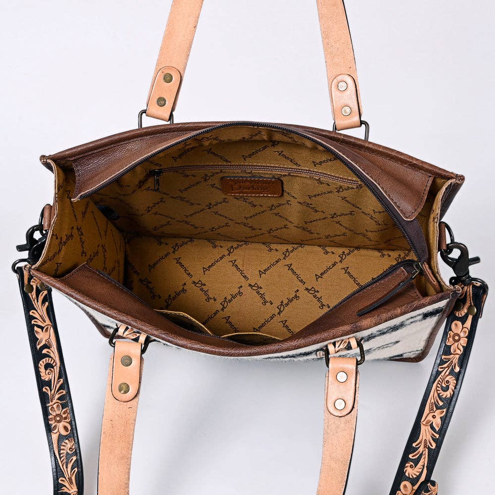 ADBG1033A Tote Genuine Western Leather Women Bag