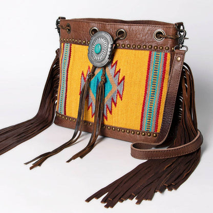 ADBG836A Bucket Genuine Western Leather Women Bag